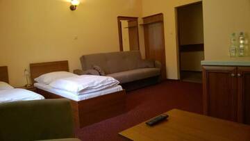 Фото номера Четырехместный номер с собственной ванной комнатой Мини-отель Hotelik Polonia г. Лович 3